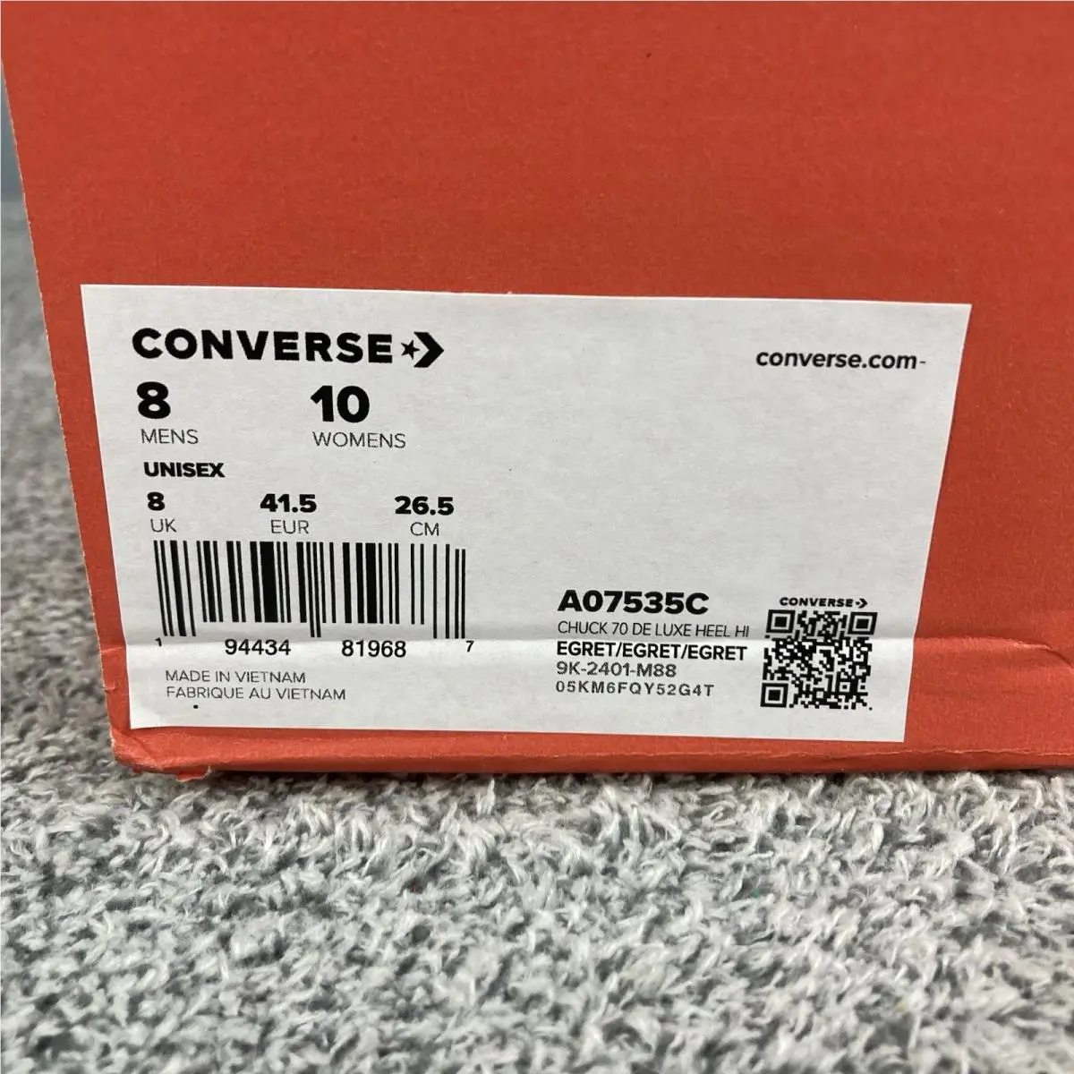 Converse shoes - Converse Chuck 70 - Chuck - A07535C - White 7