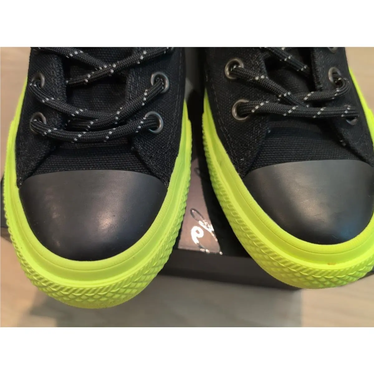 Converse shoes - Converse Chuck Taylor All Star II Hi - 153533C - Black / Volt / Gum (UPC: 888753807790) 6