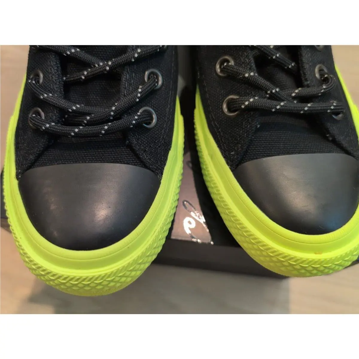 Converse shoes - Converse Chuck Taylor All Star II Hi - 153533C - Black / Volt / Gum (UPC: 888753807790) 6