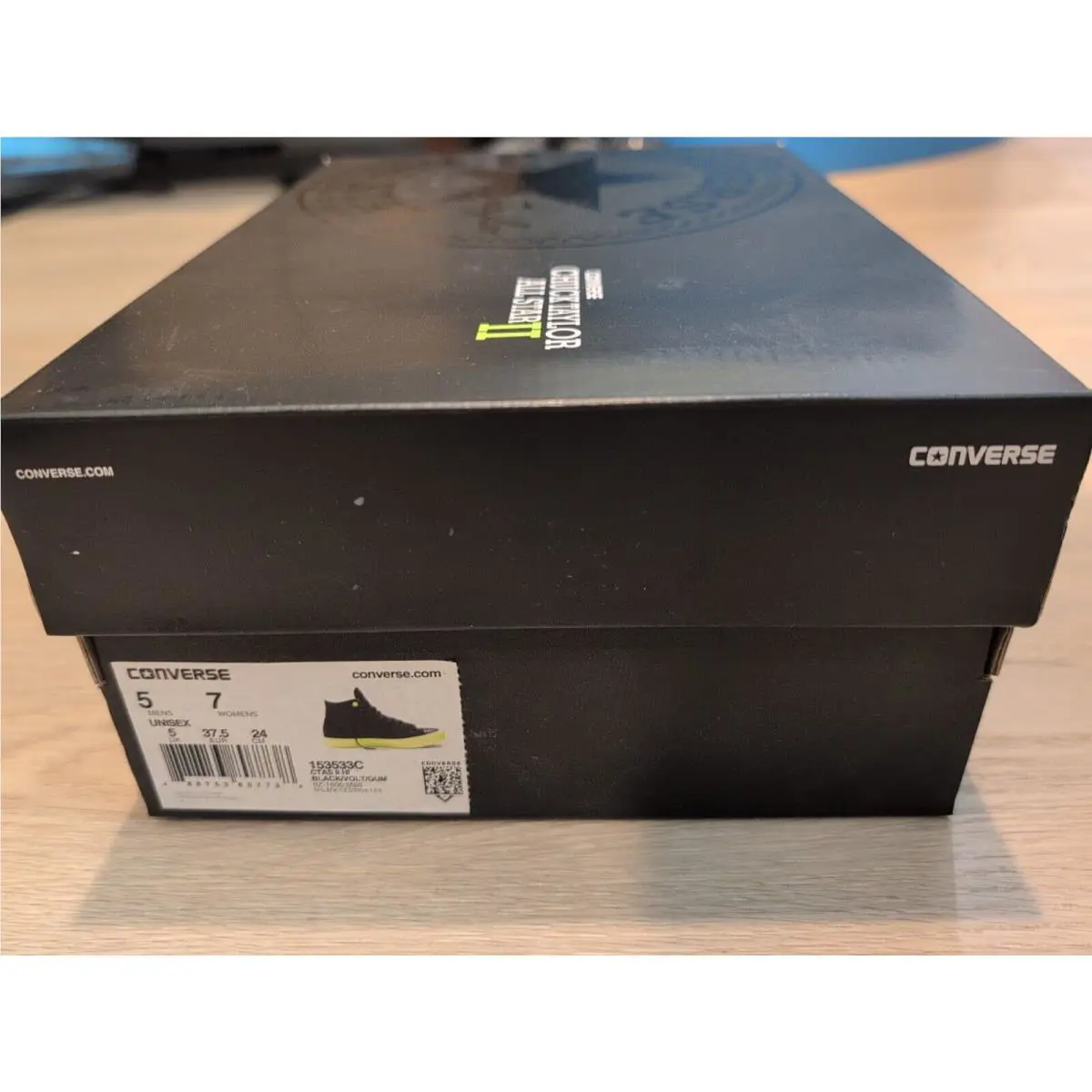 Converse shoes - Converse Chuck Taylor All Star II Hi - 153533C - Black / Volt / Gum (UPC: 888753807790) 7