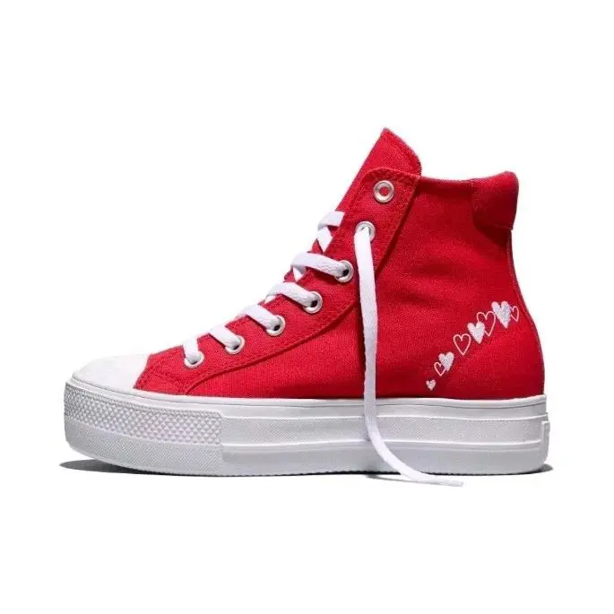 Converse shoes - Converse Chuck Taylor All Star - HEARTS - Red (UPC: 194435971377) 2