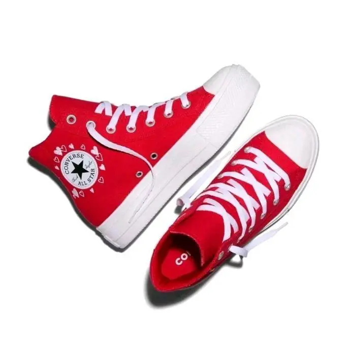 Converse shoes - Converse Chuck Taylor All Star - HEARTS - Red (UPC: 194435971377) 3