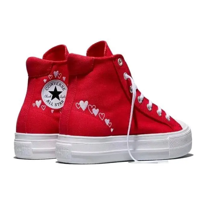 Converse shoes - Converse Chuck Taylor All Star - HEARTS - Red (UPC: 194435971377) 6