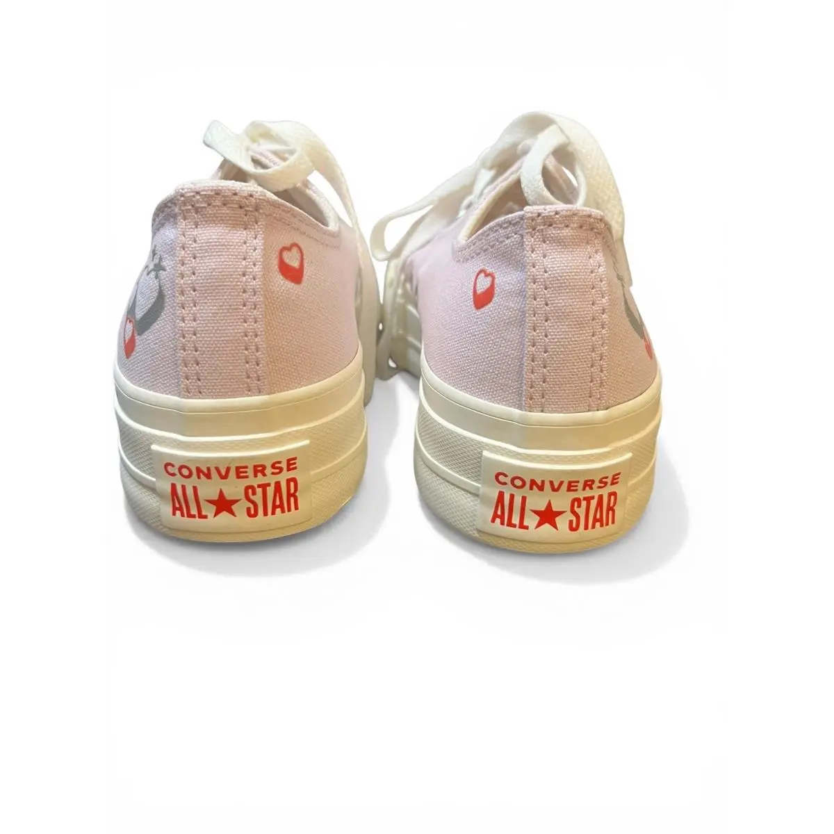 Converse shoes - Converse Chuck Taylor All-Star Lift Platform - HEARTS - Pink 3