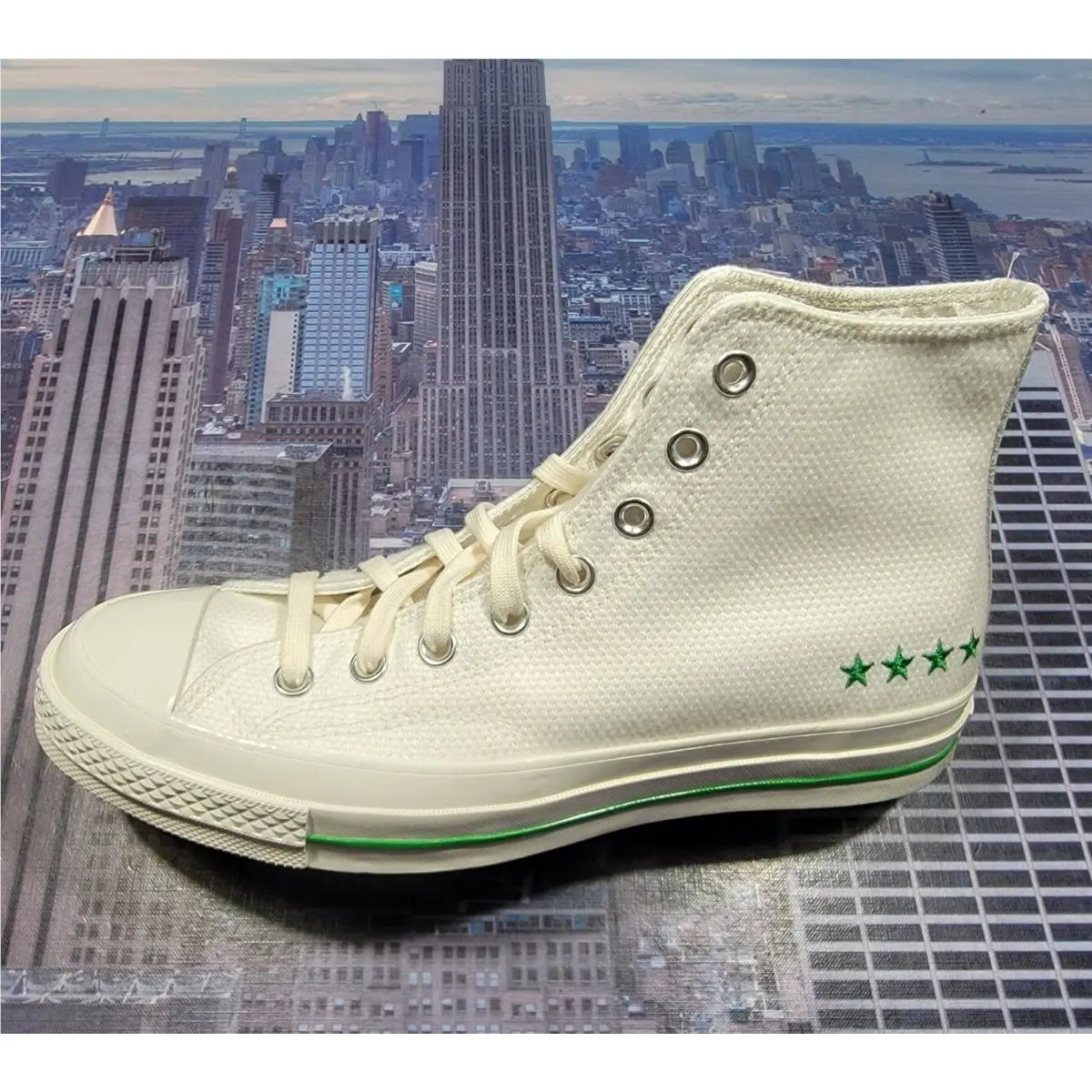 Converse shoes - Breaking Down Barriers - Breaking Down Barriers - 170999c - Vintage White 3