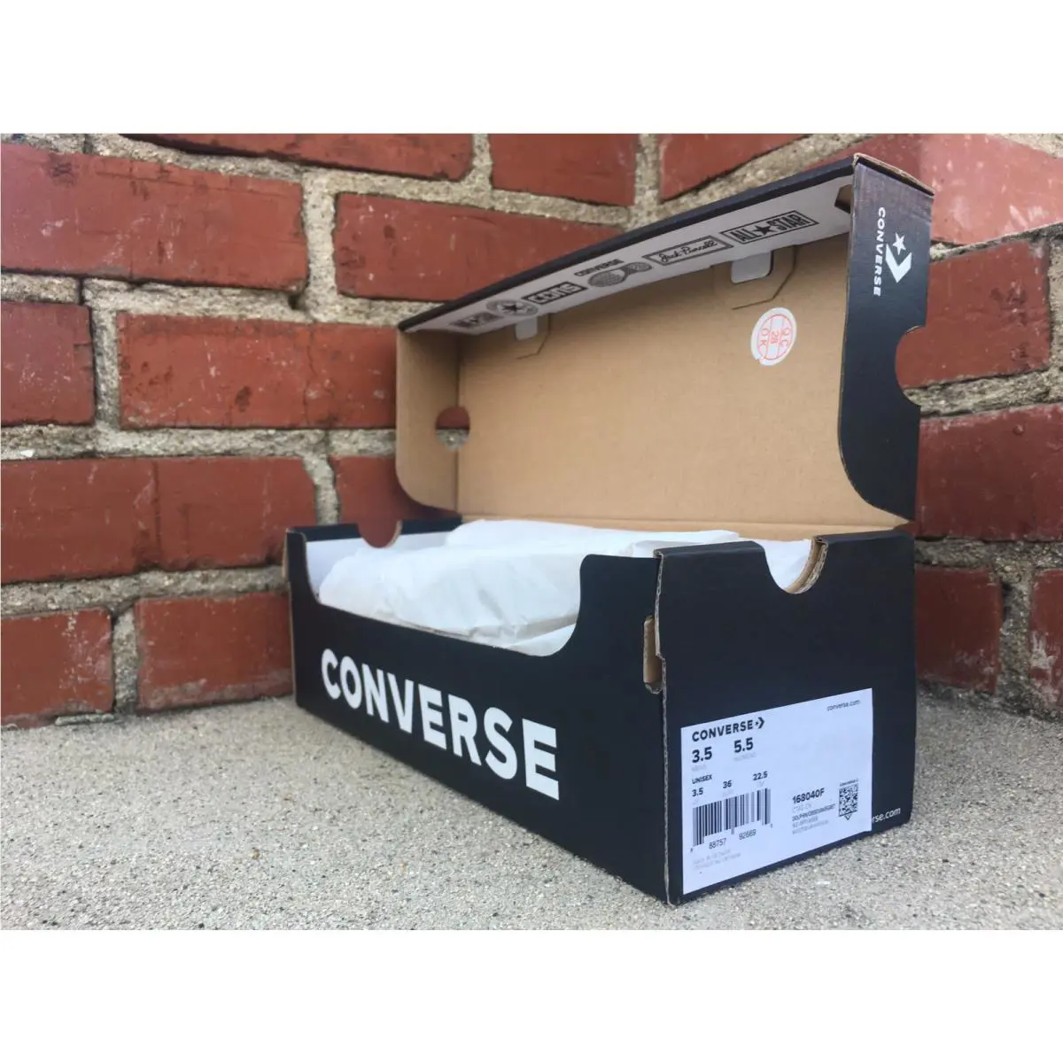 Converse shoes - Converse All-Star OX - 168040F - Gray, Manufacturer: Dolphin/Obsidian/Egret (UPC: 888757926695) 10