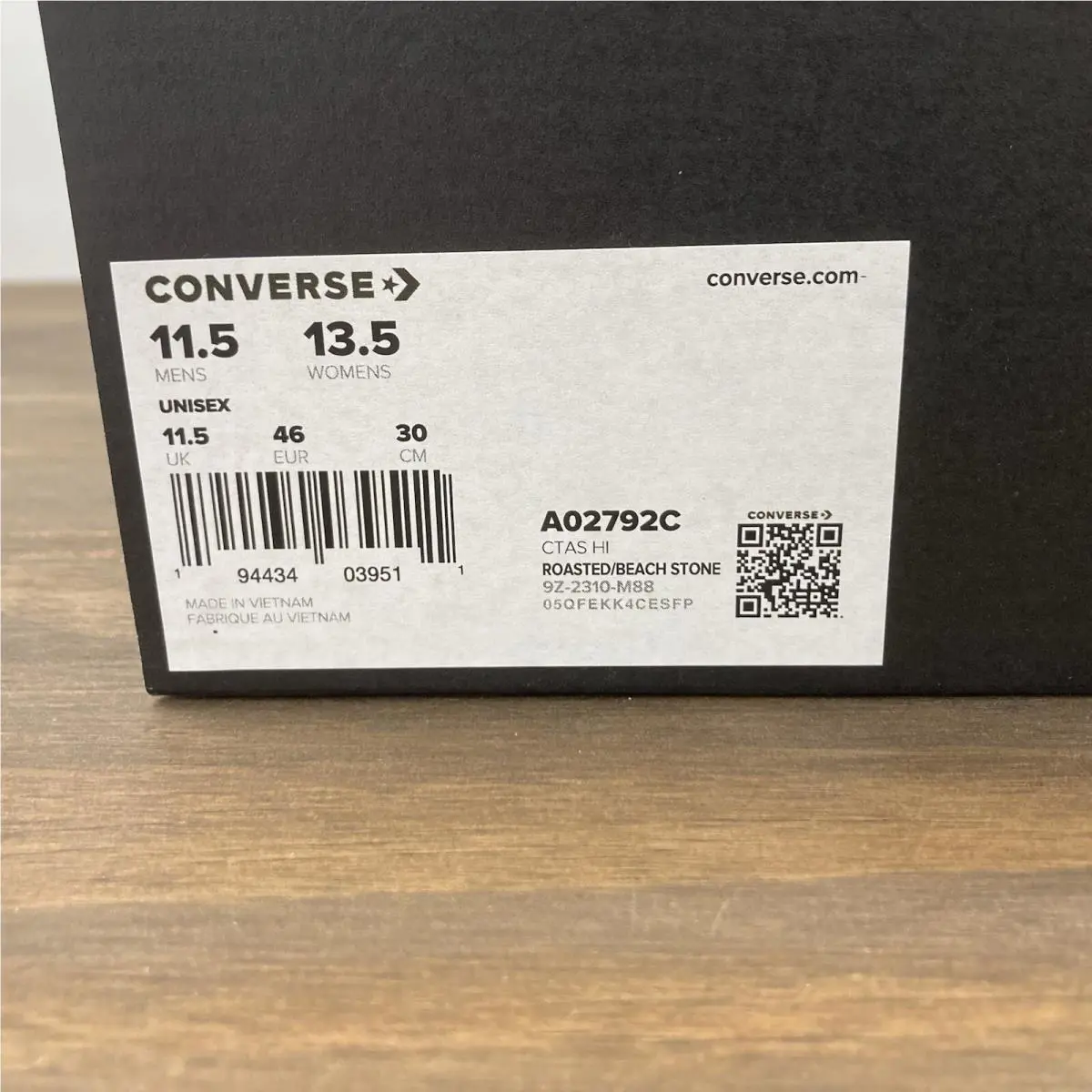 Converse shoes - Converse Chuck Taylor - Chuck Taylor - A02792C - Roasted/Beach Stone 7