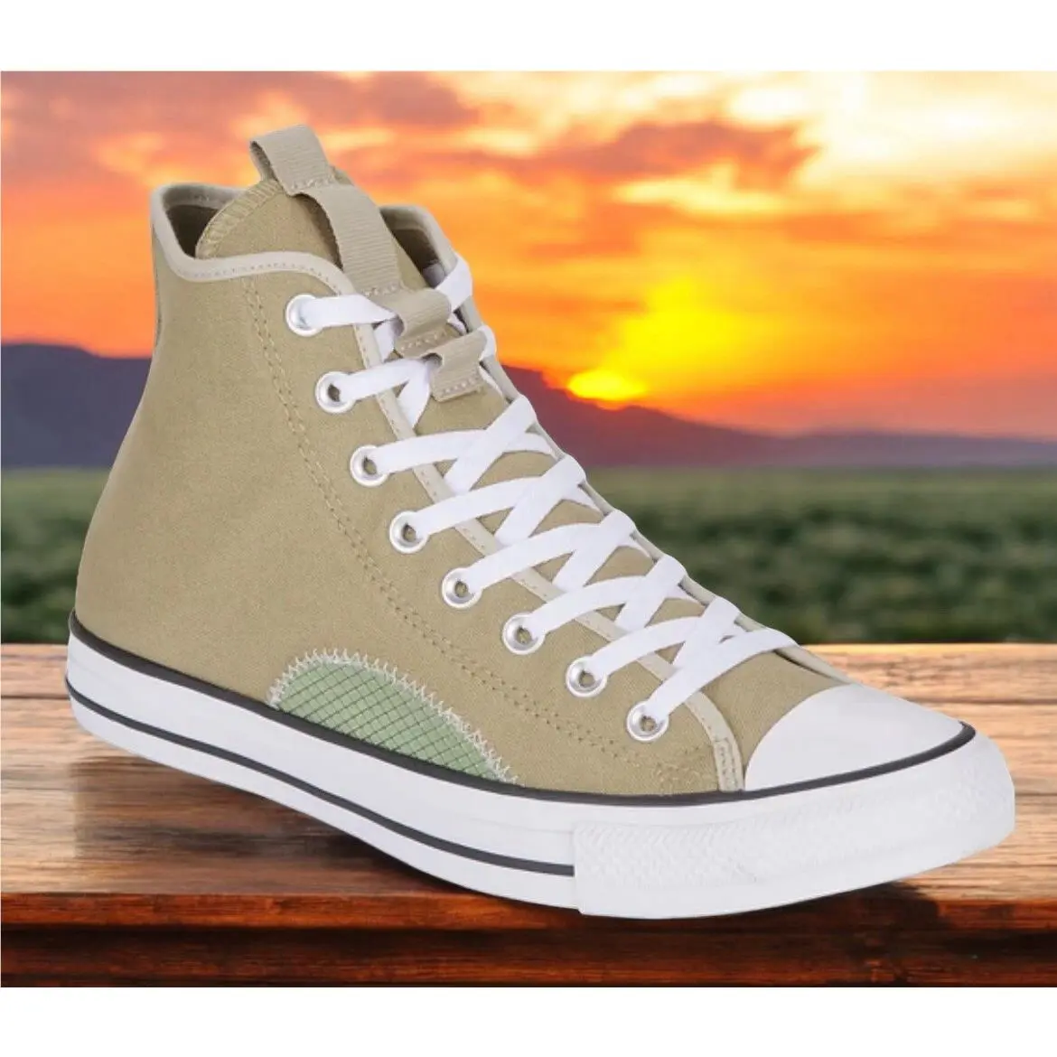 Converse Chuck Taylor High SB Skate Shoes Brown Canvas Mens 9.5