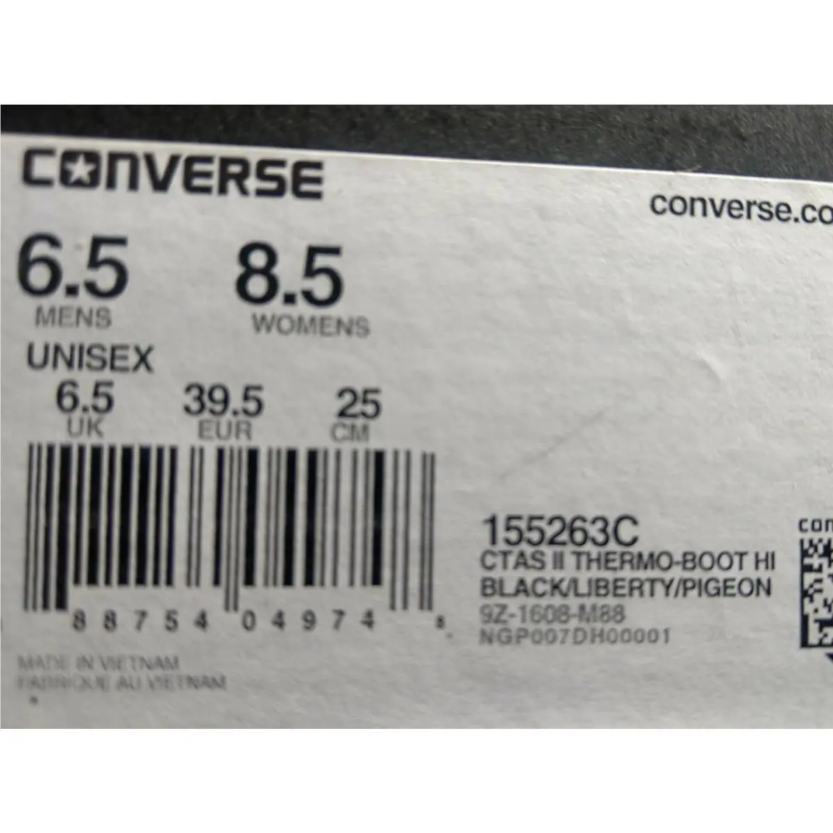 Converse shoes - Converse All Star Chuck Taylor Hi - 155263C - Black 6