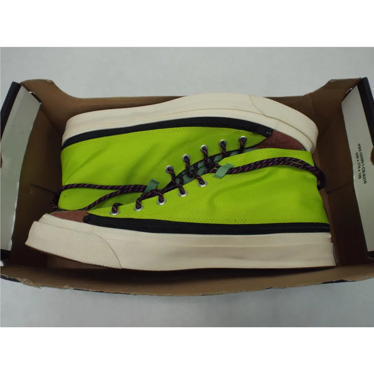 Converse shoes - Deck Star Mid Zip - Deck Star Mid Zip - 170053C - Lime Green 3