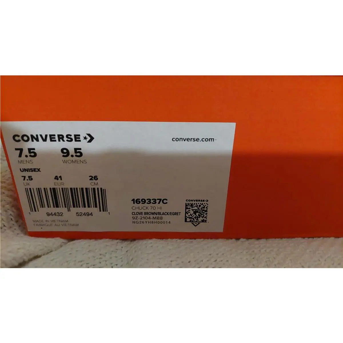 Converse shoes - Converse Chuck 70 Hi - Chuck - 169337c - Brown 3