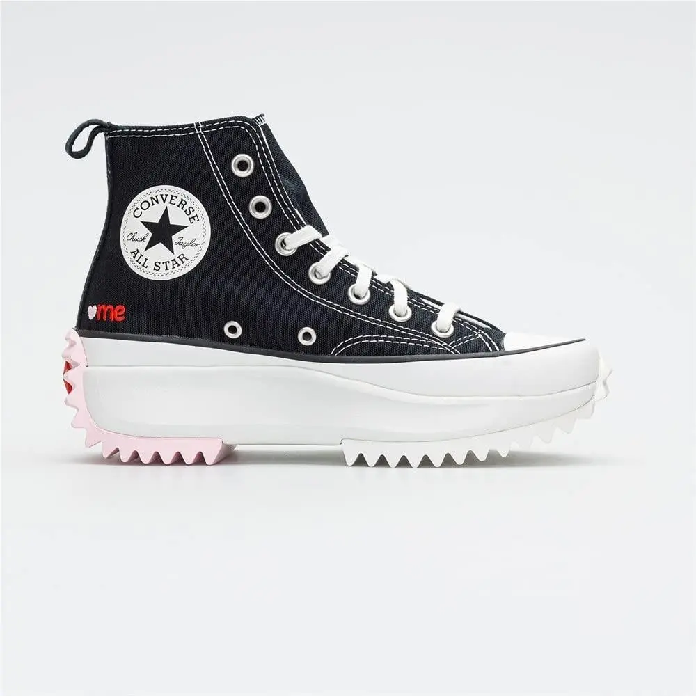 Size 9.5 - Converse Women`s Run Star Hike High Valentine`s with Love