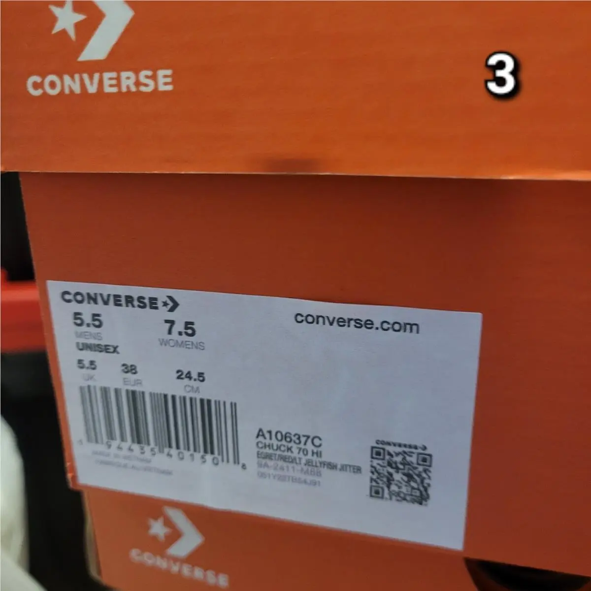 Converse shoes - Converse Chuck 70 Hi - Chuck - A10637C - White 6