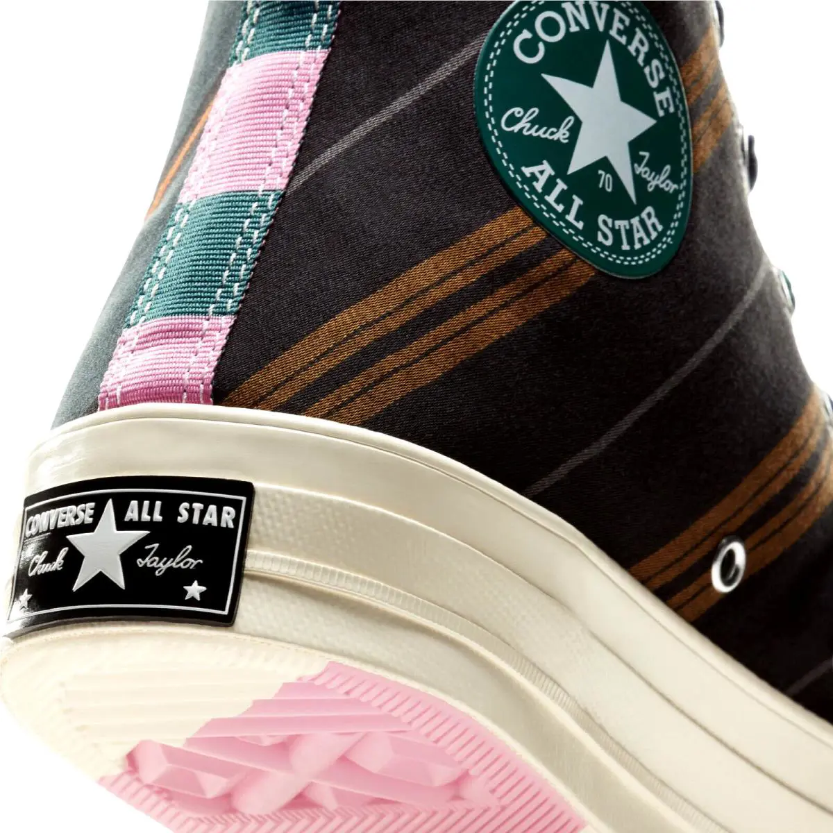 Converse shoes - Converse Chuck 70 Hi - Chuck - 167131C - Green/Orange/White (UPC: 888757775453) 3