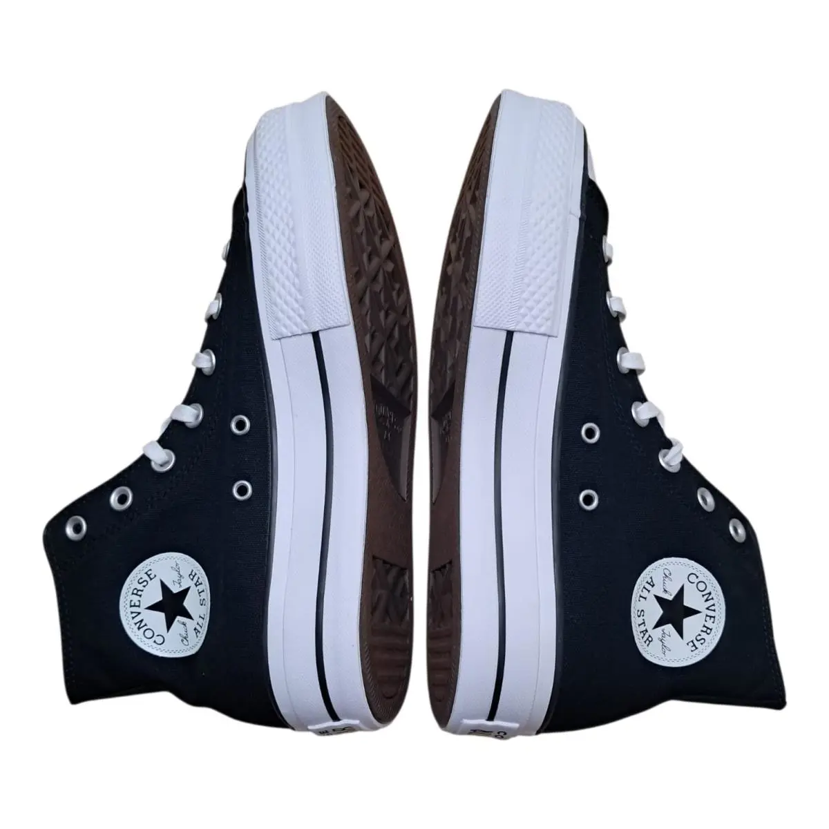 Converse shoes - Chuck Taylor All Star Lift Hi - 560845F - Black/White (UPC: 194433494786) 9