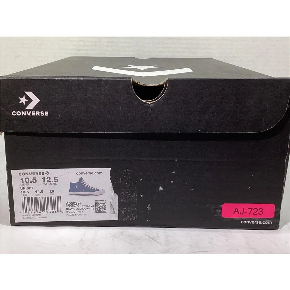 Converse shoes - Converse CTAS Malden Street Mid - A05029F - Blue 7