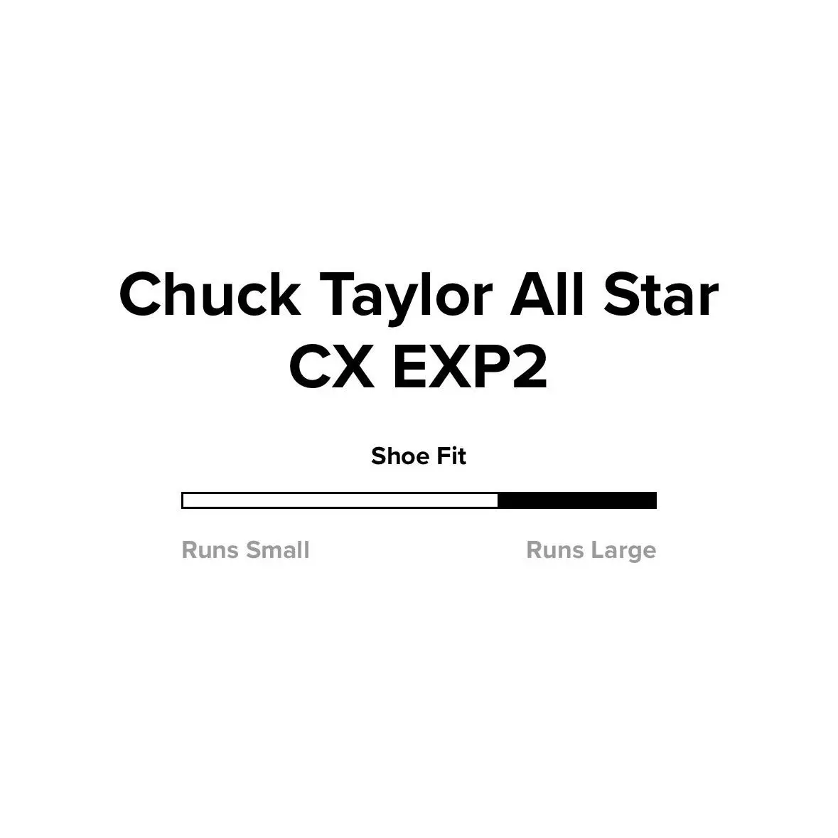 Converse shoes - Converse Chuck Taylor CX - Chuck Taylor - A14295C - Black (UPC: 194435427782) 6