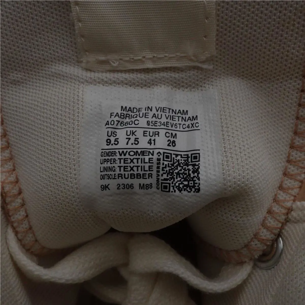 Converse shoes - Converse Chuck Taylor All Star Lift Platform - A07660C - Beige, Manufacturer: Epic Dune/Egret (UPC: 194434474893) 0