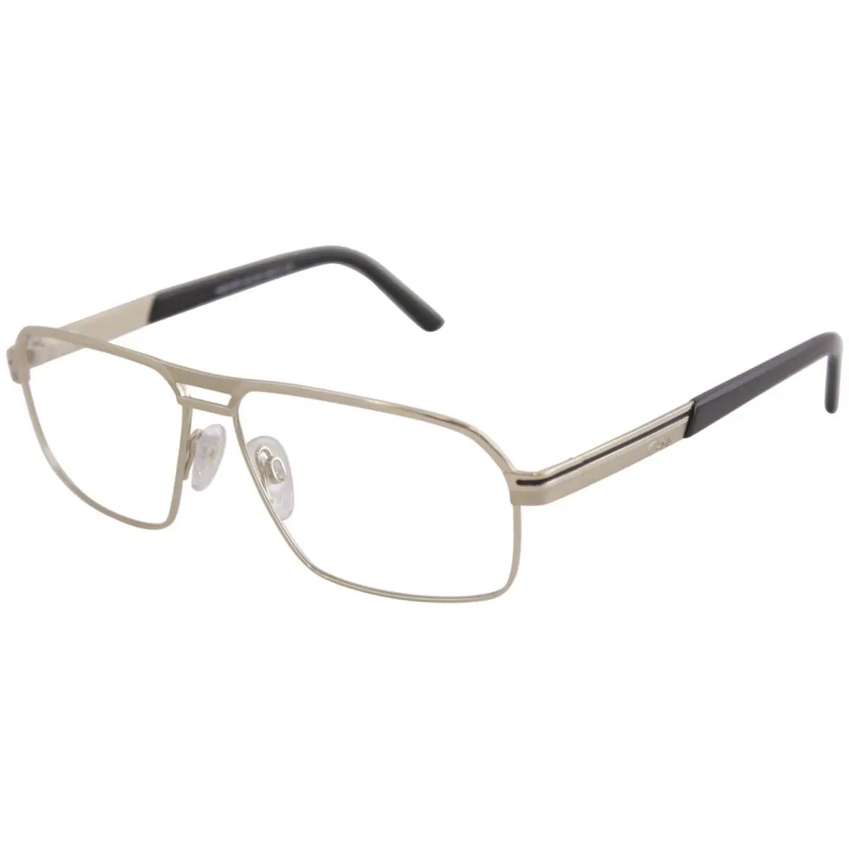 Cazal Men`s Eyeglasses 7070 001 Gold Full Rim Titanium Optical Frame 59-mm