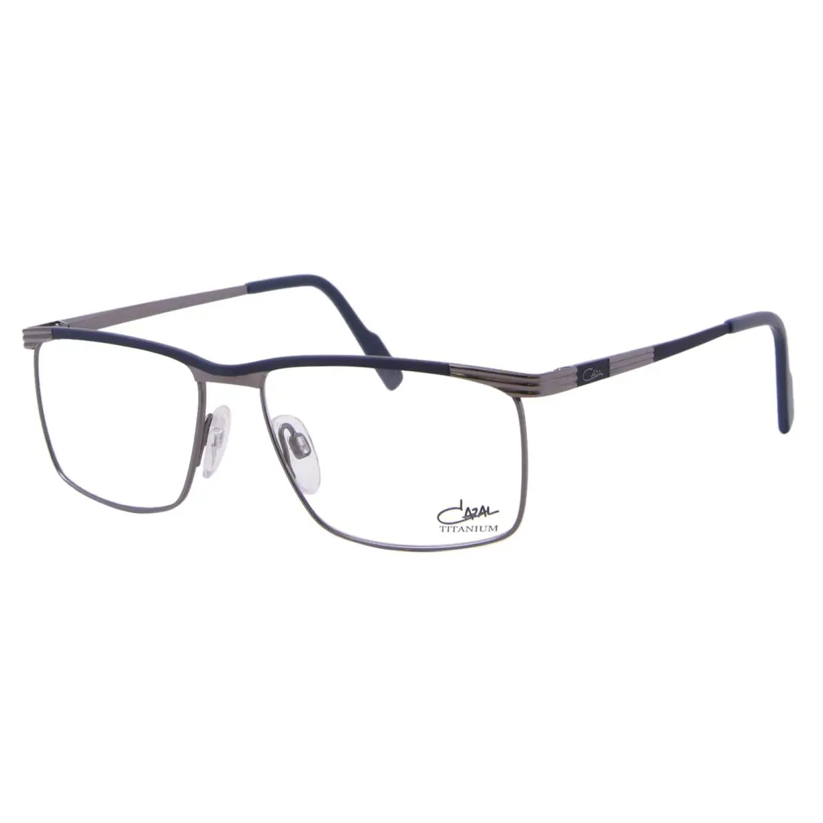 Cazal 7085 003 Titanium Eyeglasses Night Blue/gunmetal Full Rim 56mm