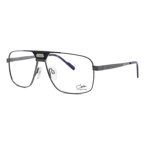 Cazal Titanium 7087 003 Gunmetal Blue Eyeglasses Optical Frame 60mm