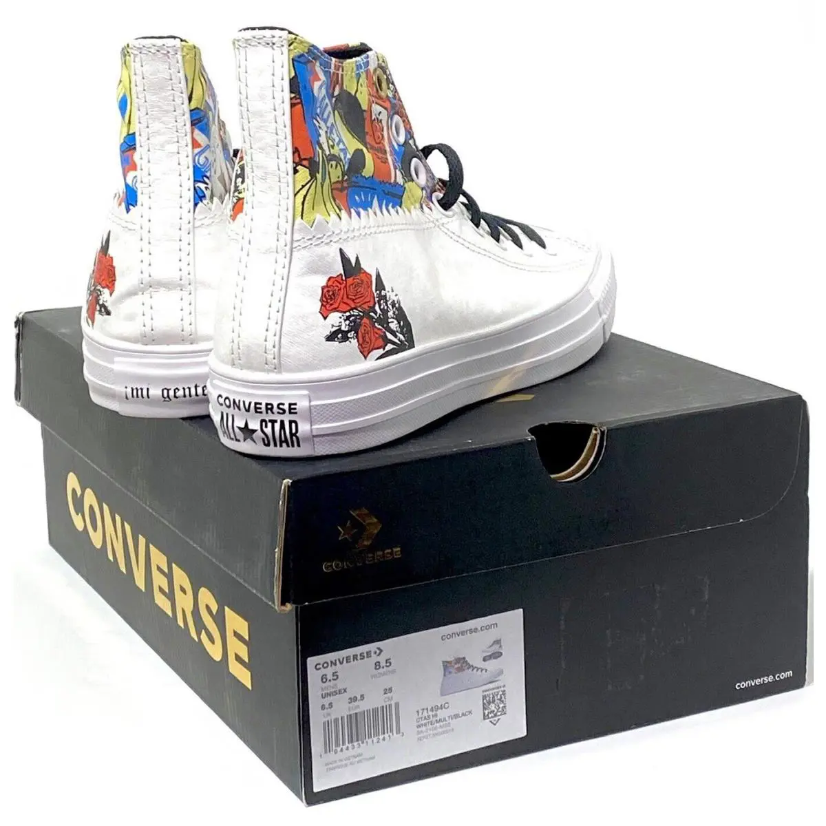 Converse shoes - Converse All Star Mi Gente - 171494C - White (UPC: 0194433112413) 1