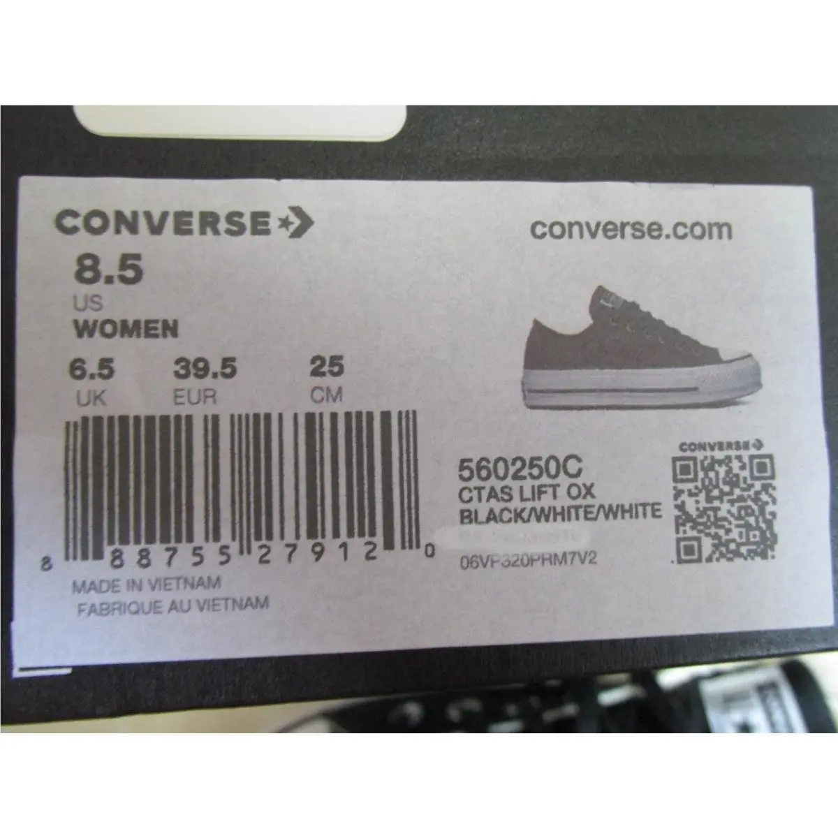 Converse shoes - Converse Chuck Taylor All Star - 560250C - Black (UPC: 888755279120) 4