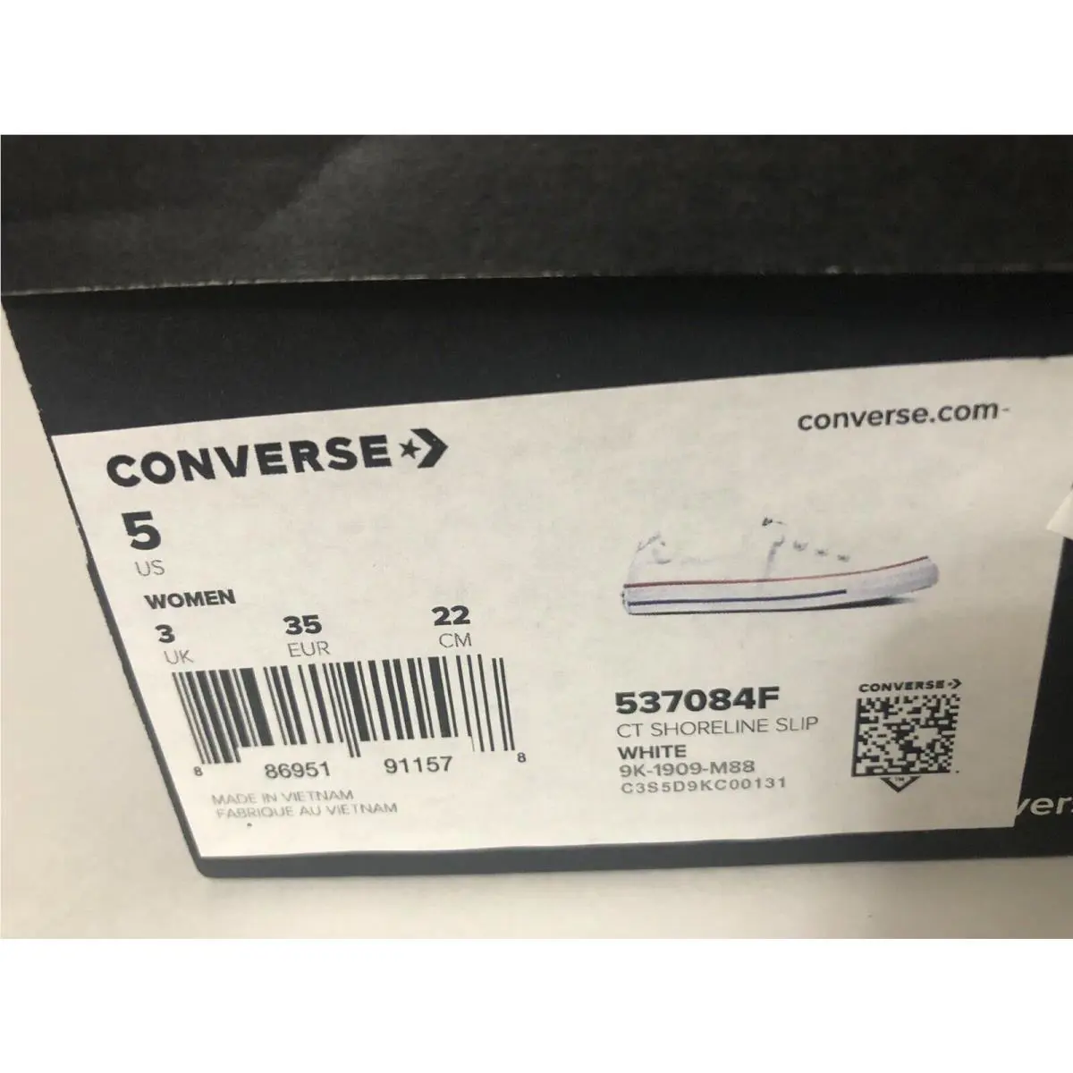 Converse shoes - Converse Chuck Taylor All Star - 537084F - White (UPC: 0886951911578) 8