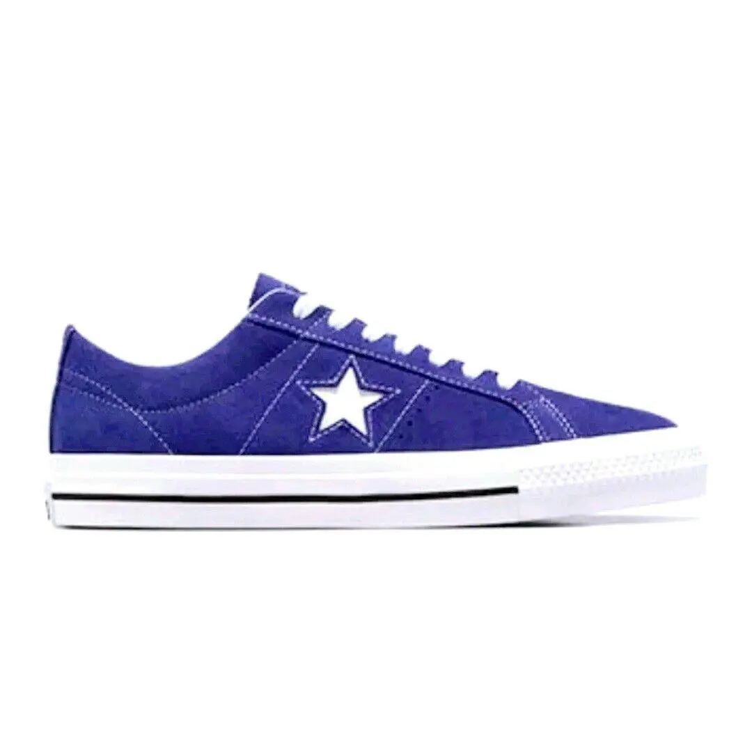Converse shoes - Converse One Star Pro Suede - A09230C - Indigo - Blue purple 0