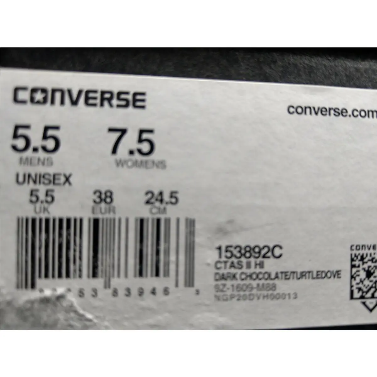 Converse shoes - Converse x John Varvatos - John Varvatos - 153892c - Dark Chocolate 4