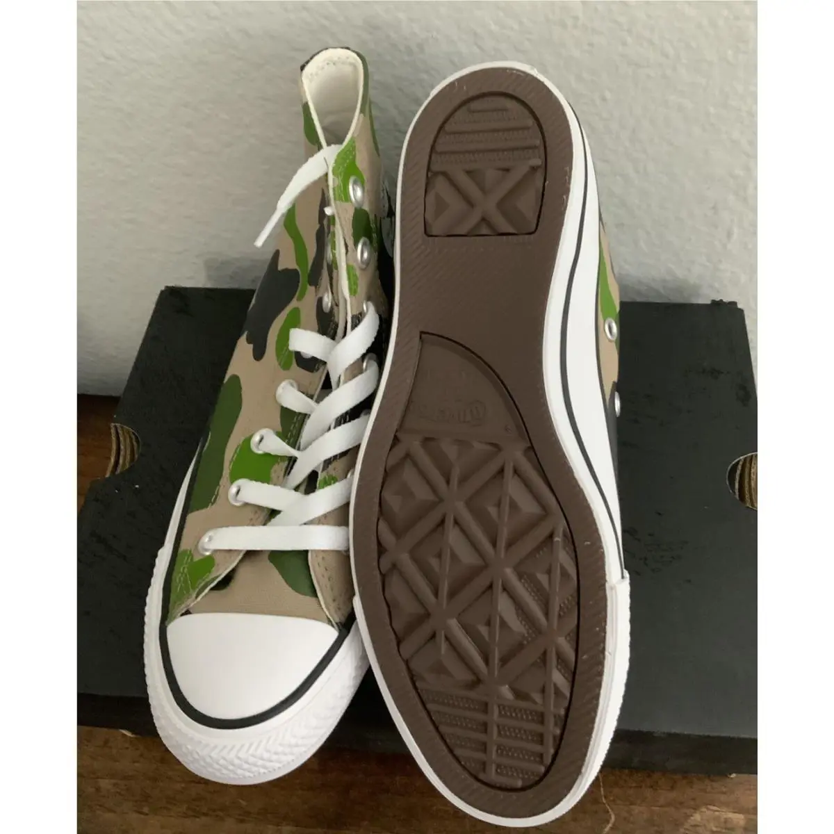 Converse shoes - Converse Chuck Taylor All Star High - 166714C - Black/Candied Ginger/White/Black 5