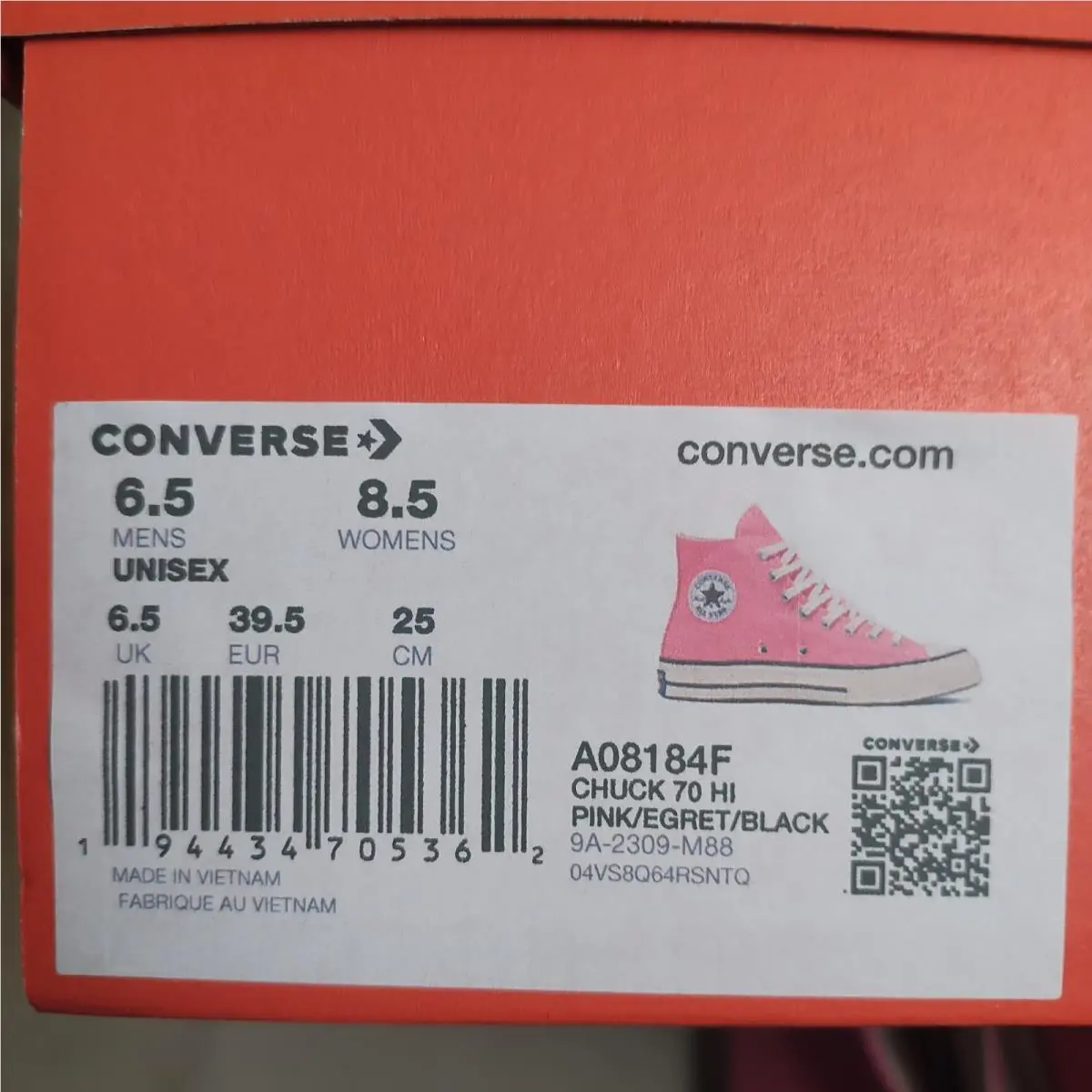 Converse shoes - Converse Chuck 70 - Chuck - 166215C - Pink 0