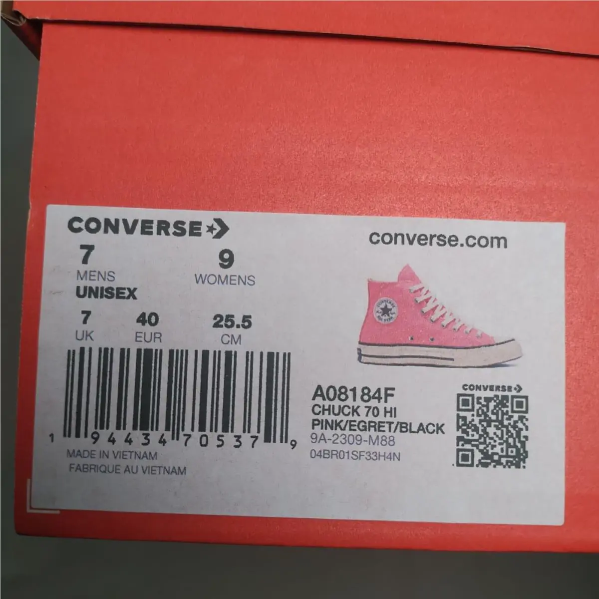 Converse shoes - Converse Chuck 70 - Chuck - 166215C - Pink 6