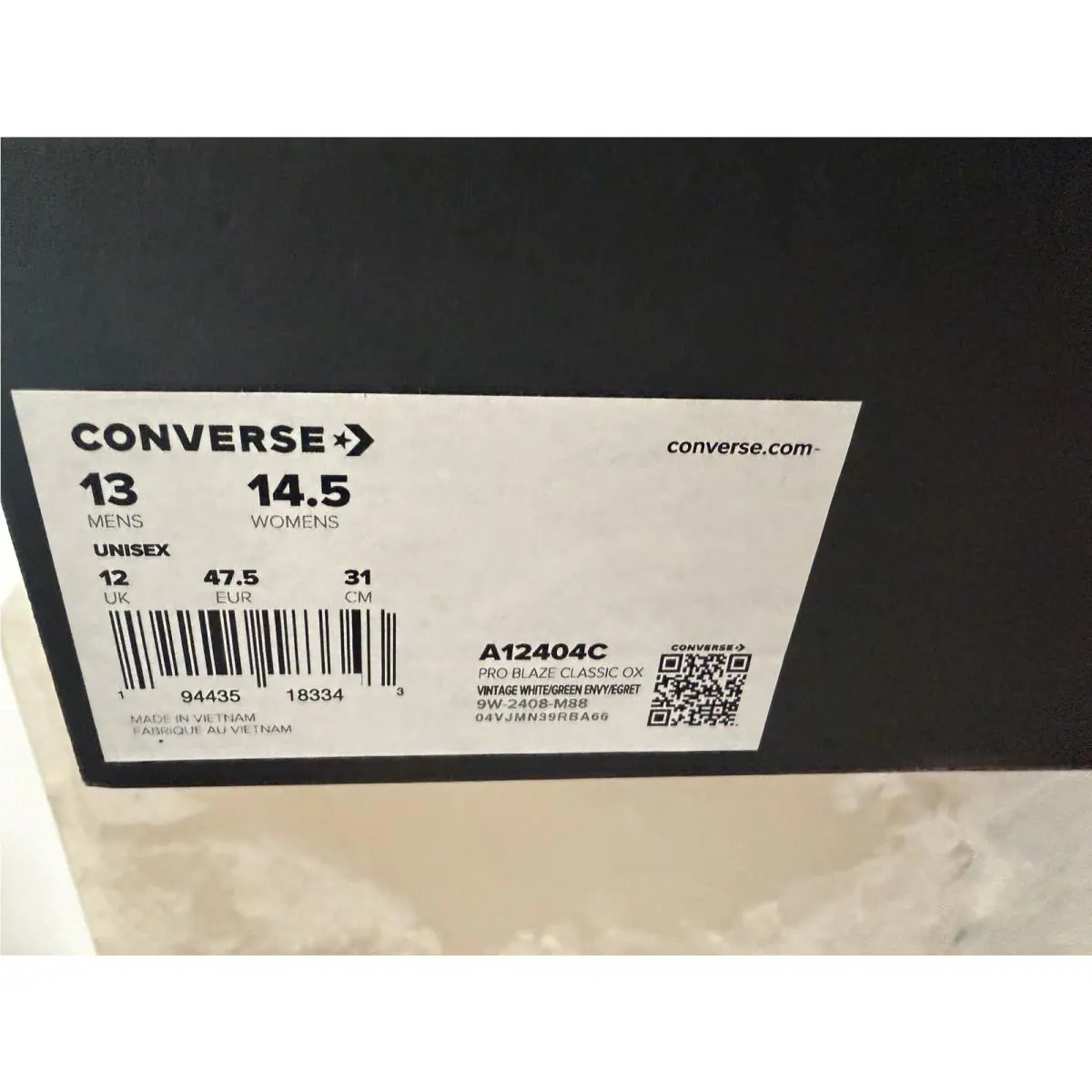 Converse shoes - Converse Pro Blaze OX - Pro Blaze - A12404C - White (UPC: 194435183343) 5