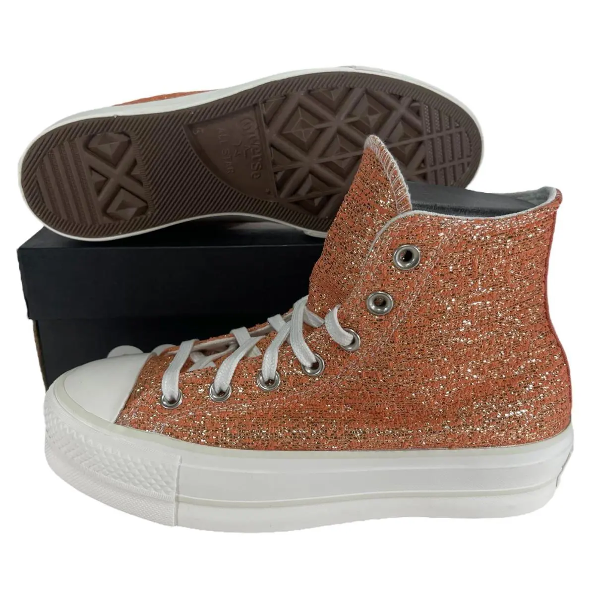 Converse shoes - CTAS Lift Hi - CTAS Lift - 570984C - Gold (UPC: 194433177610) 5