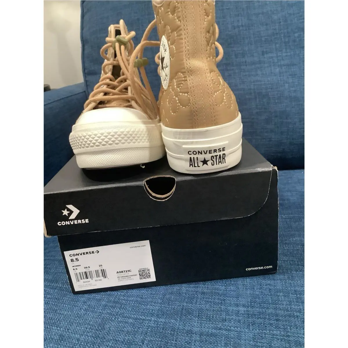 Converse shoes - Chuck Taylor - Chuck Taylor - A08721C - Gold (UPC: 194434631678) 2