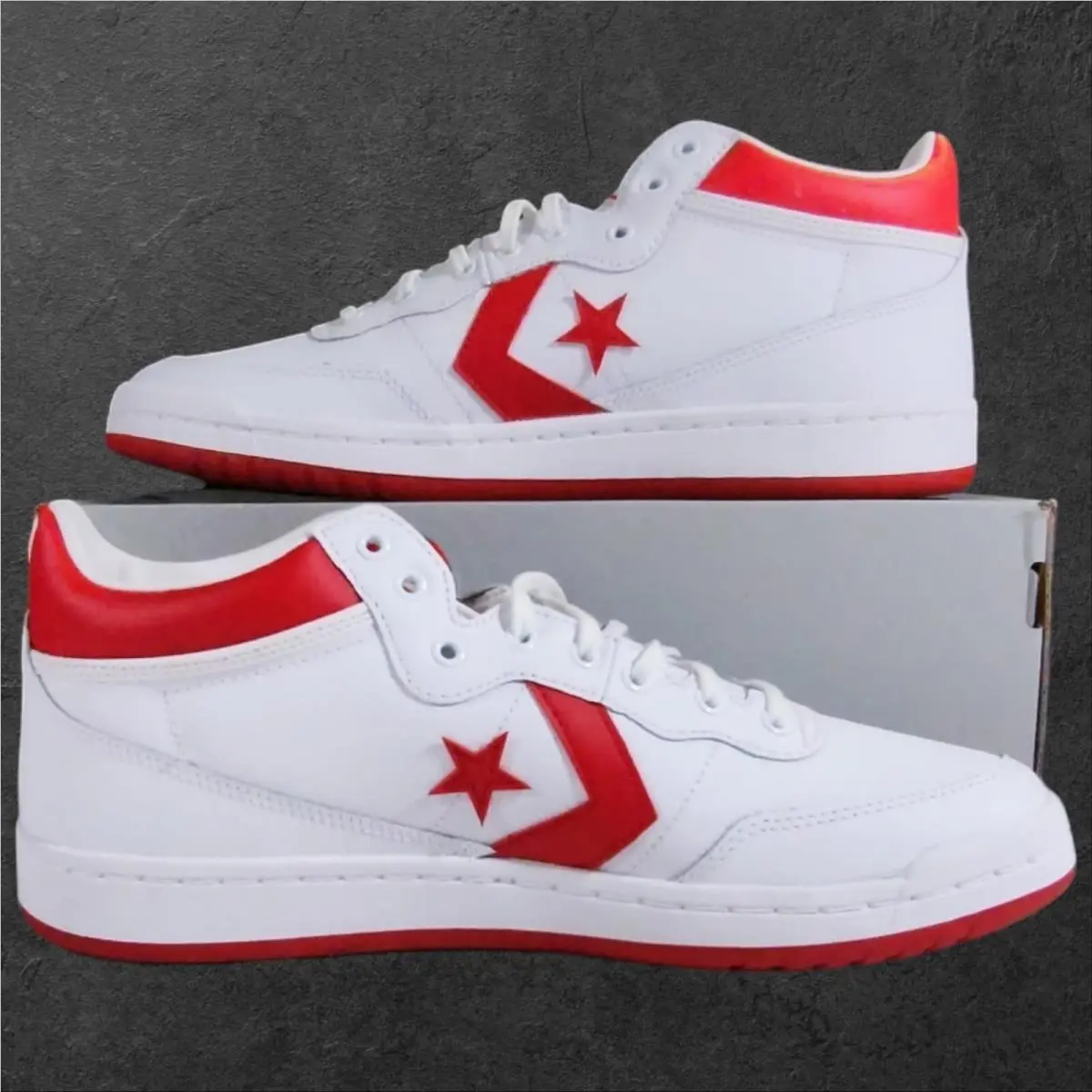 Converse shoes - Converse Cons Pro - Cons Pro - A10200C - White/Enamel Red/White 0