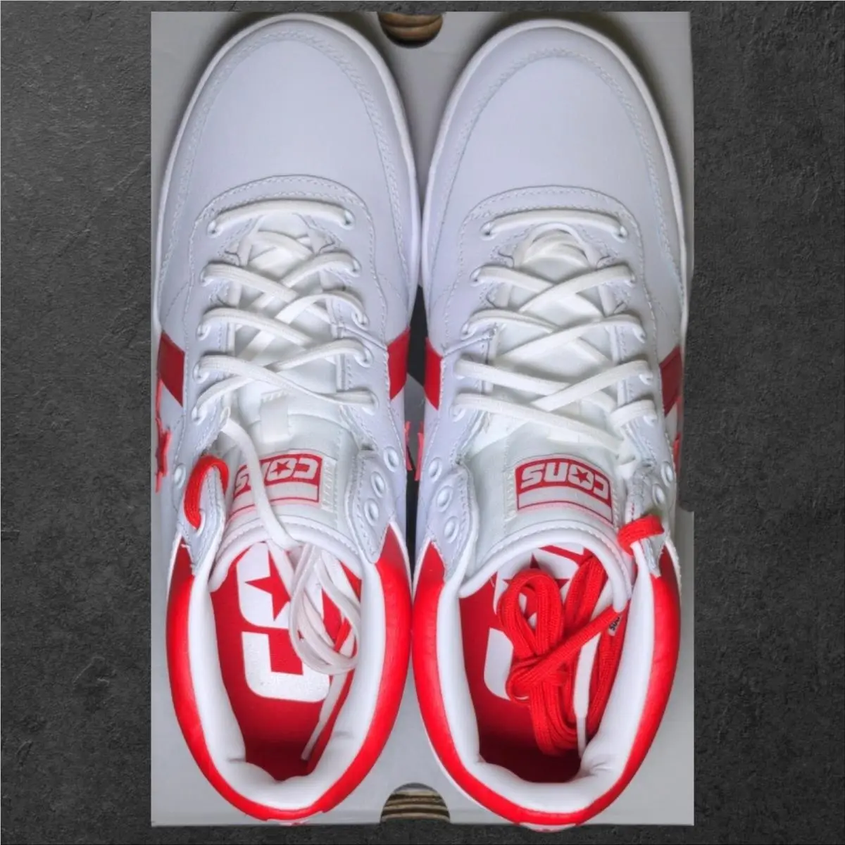 Converse shoes - Converse Cons Pro - Cons Pro - A10200C - White/Enamel Red/White 3