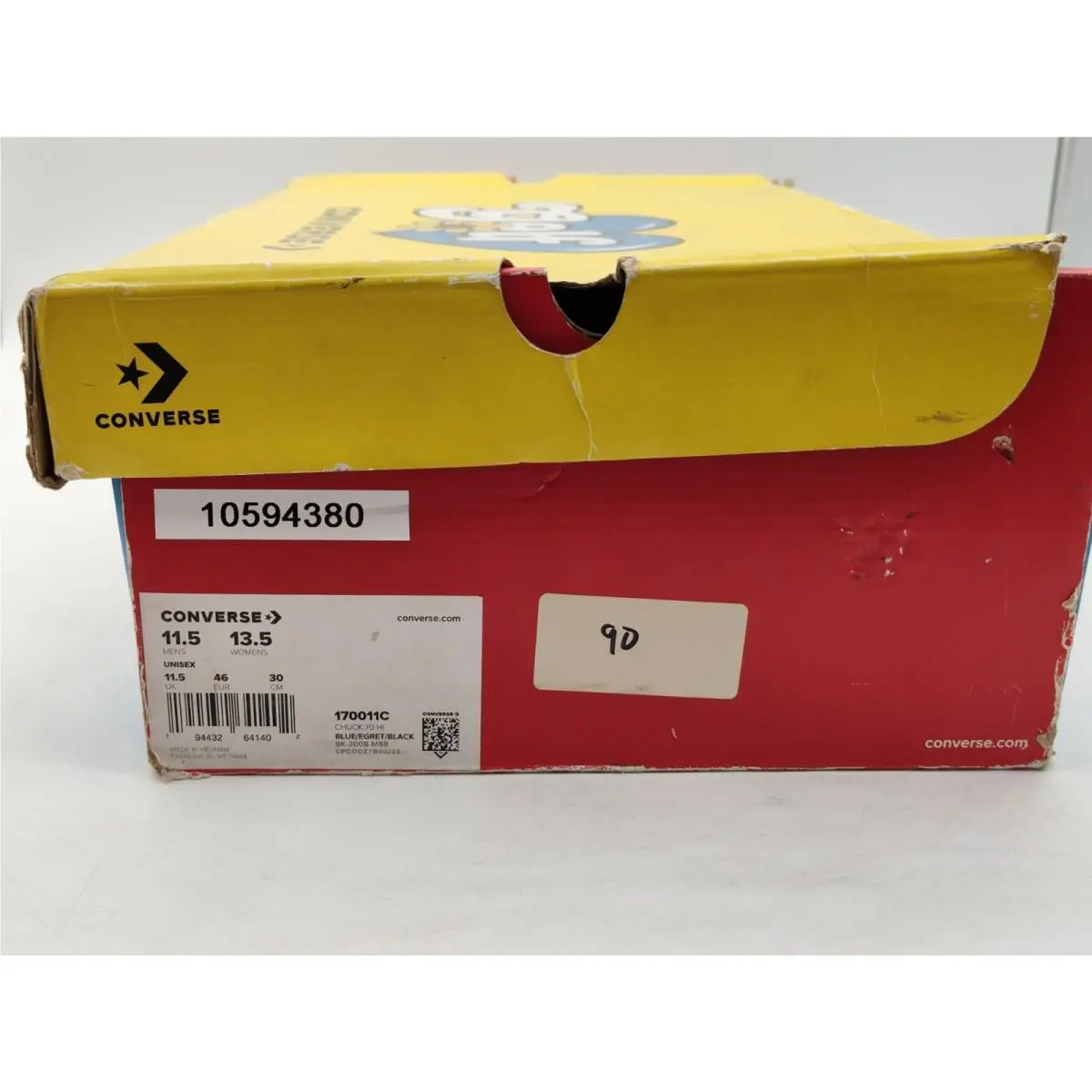 Converse shoes - Converse Chuck Taylor All-Star Hi - 170011C - Blue (UPC: 194432641402) 10
