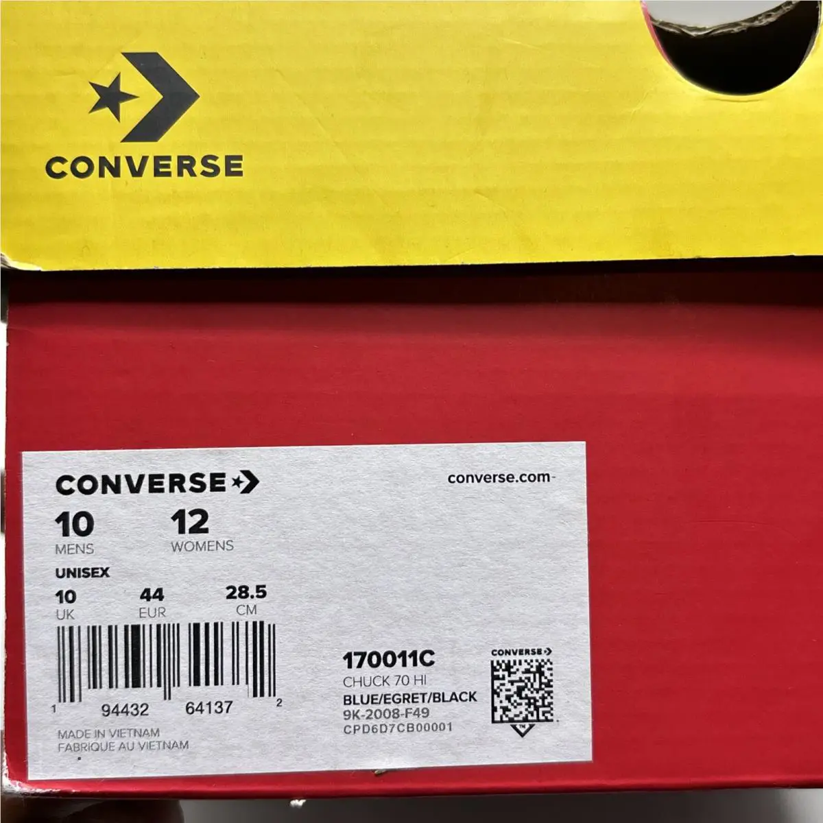 Converse shoes - Converse Chuck 70 - Chuck - 170011C - Blue (UPC: 0194432641587) 7