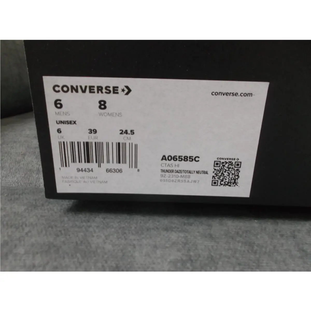 Converse shoes - Converse Chuck Taylor All Star High Top - A06585C - Blue (UPC: 194434663068) 0