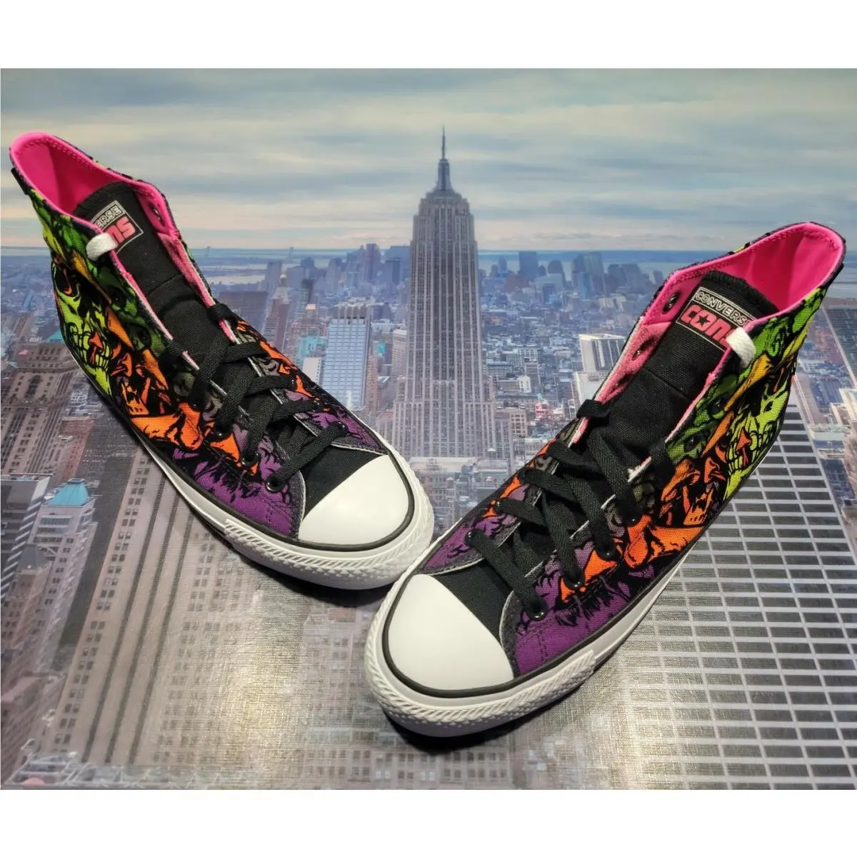 Converse Chuck Taylor All Star Pro High Wasabi Black Light Size 9.5 171225c