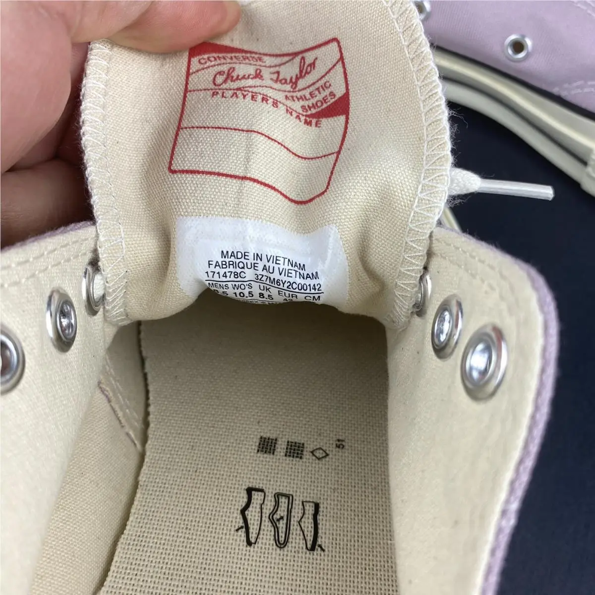 Converse shoes - Converse Chuck 70 Ox - Chuck - 171478C - Himalayan Salt / Egret / Black 4