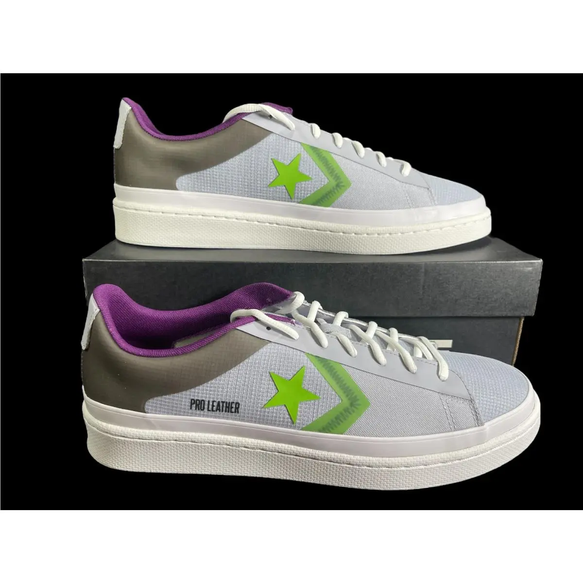 Converse shoes - Converse Pro Leather OX - Pro Leather - 170758C - Gray (UPC: 194432973664) 2