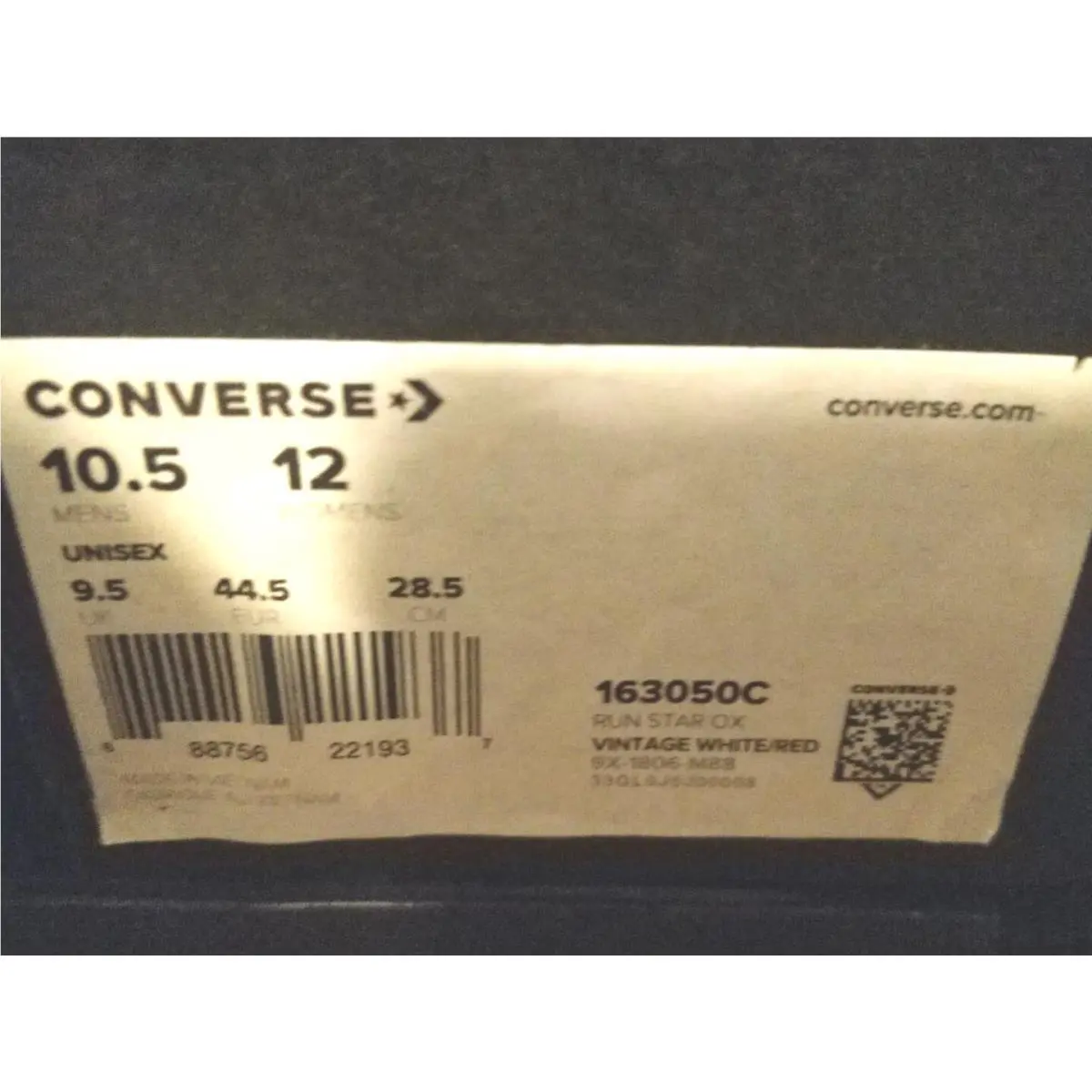 Converse shoes - Run Star - Run Star - 163050c - Vintage Red 5