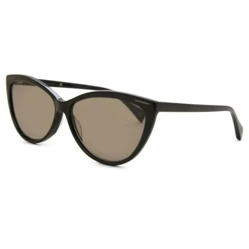 5001-001 Black / Brown Grey Lens Sunglasses by Yohji Yamamoto