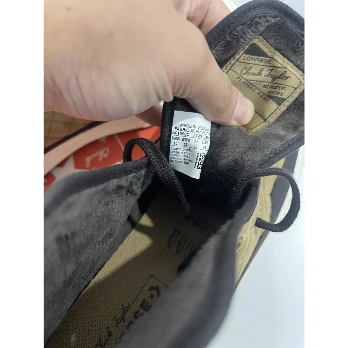 Converse shoes - Chuck 70 Hi - Chuck - A01398C - Brown 8
