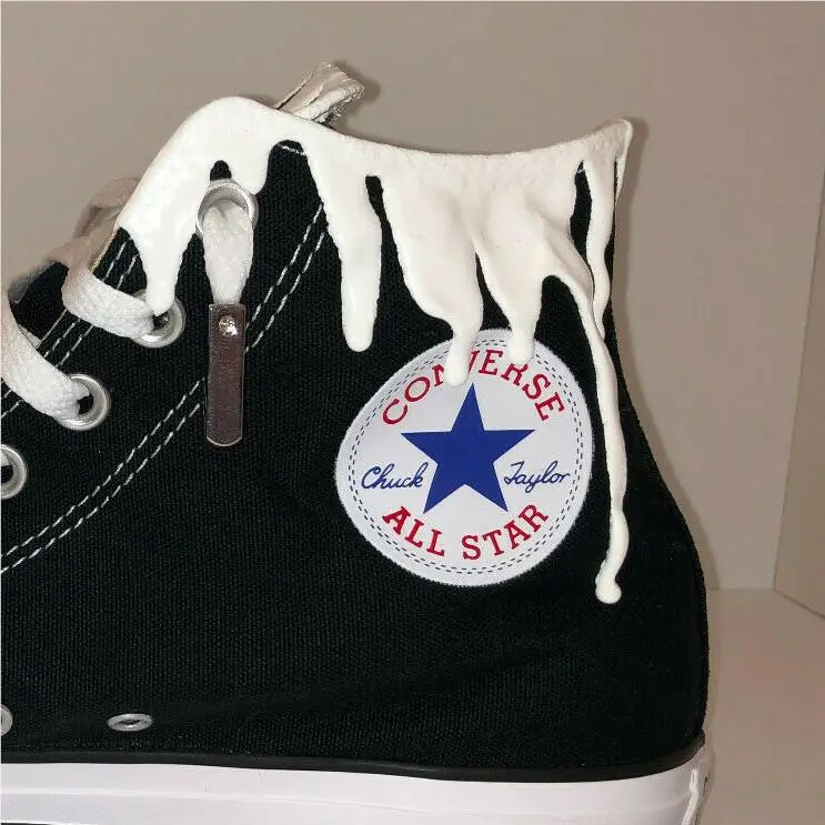 Chucks Drippin - Custom Converse Art - Chuck Taylors