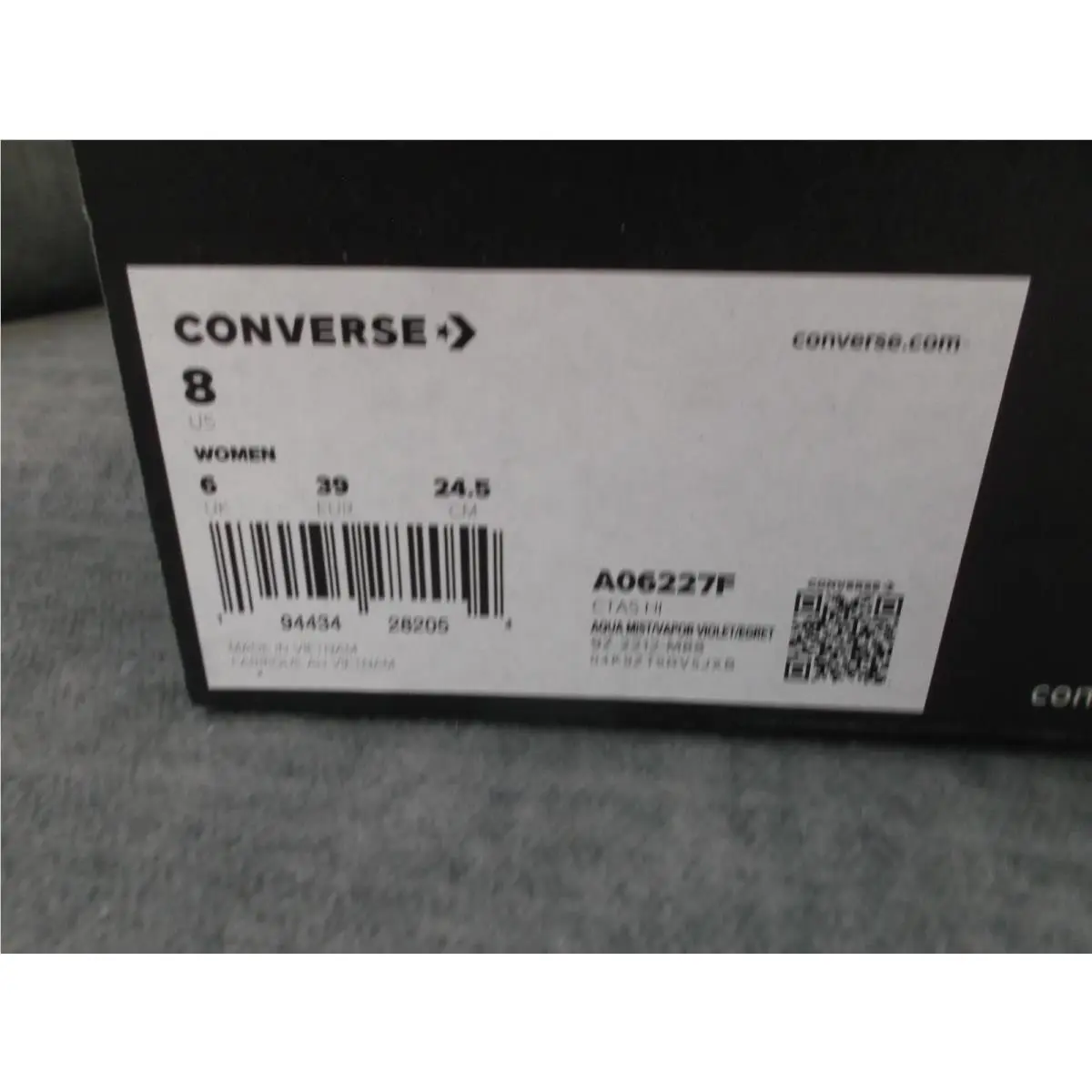 Converse shoes - Converse Chuck Taylor - Chuck Taylor - A06227F - Blue (UPC: 194434282054) 1