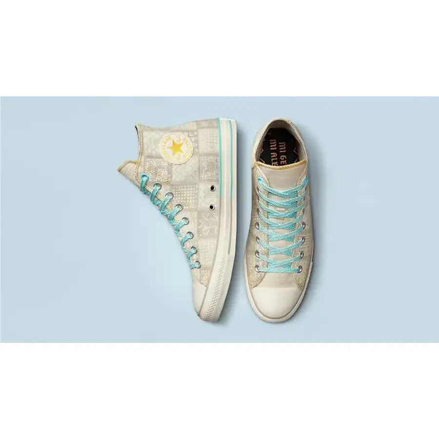 Converse shoes - Alegria High Papyrus Sun Ray Capsule - Egret - A03692C 4